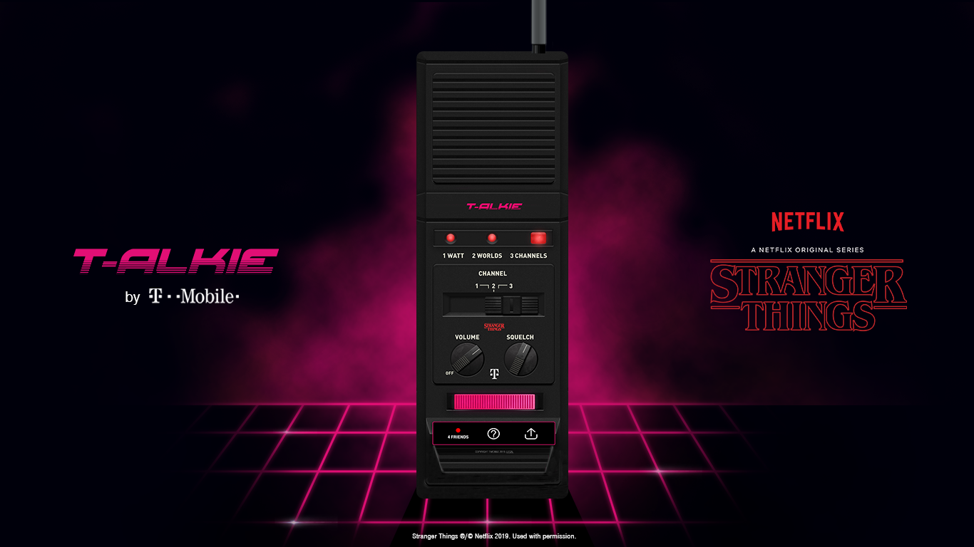 T-Mobile × Stranger Things campaign